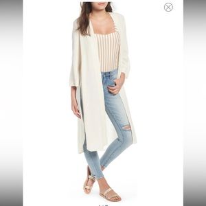 BP Bohemian long flowy wrap Komodo linen